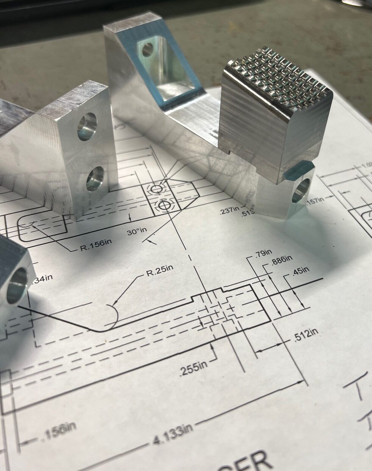 Robot end of arm tooling, manufacturing machining, reverse engineering 